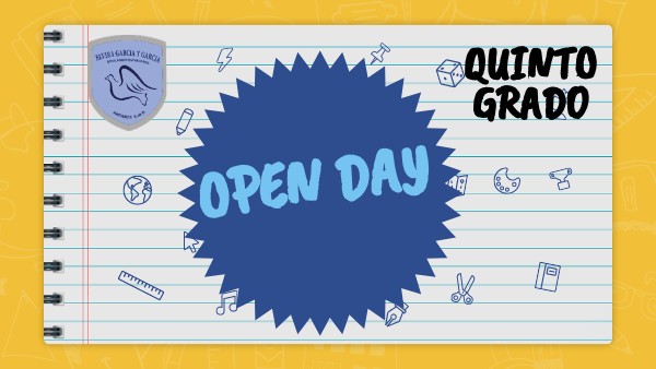 OPEN DAY QUINTO GRADO | Genially