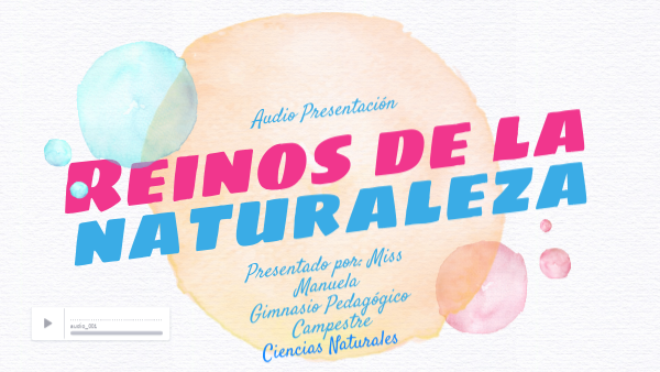 Reinos de la Naturaleza