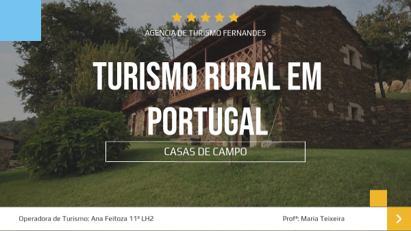Turismo Rural em Portugal