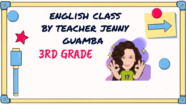 English Class 4th Grade Food Genially