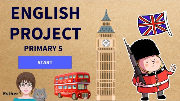 ENGLISH PROJECT QUIZ | Genially