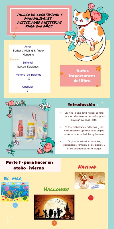 Libro taller de creatividad y manualidades | Genially