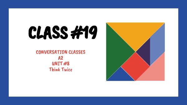 Conversation Class #19 A2 | Genially