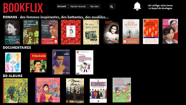 Bookflix journéefemmes