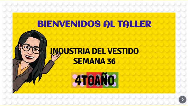 SEMANA 36 - 4to AÑO - EPT | Genially