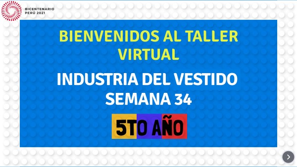 SEMANA 34 - 5TO AÑO - EPT | Genially