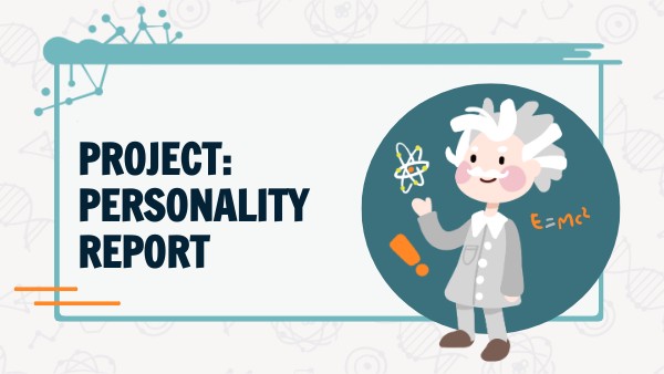 Project: Personality Report | Genially