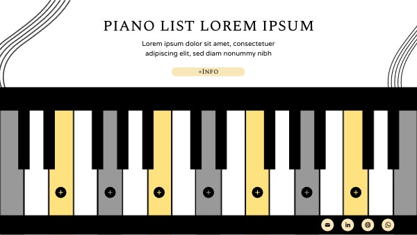 PIANO LIST