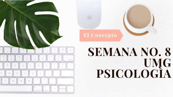 Semana No. 8 Lògica | Genially