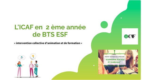 Maison Des Examens Bts Esf Page De Garde Rapport ICAF BTS ESF | Genially
