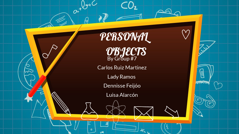 Personal Objects | Genially