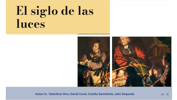 EL SIGLO DE LAS LUCES/ILUSTRACIÓN