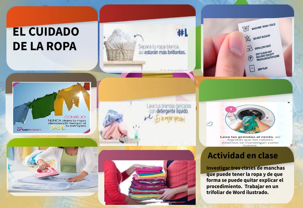 EL CUIDADO DE LA ROPA | Genially
