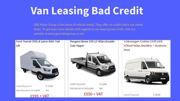 Elegant Van Financing Bad Credit Gallery