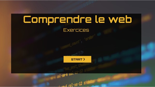 Exercices le web | Genially