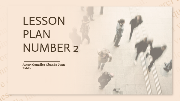 LESSON PLAN GUIDE 2
