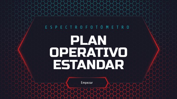 POE - ESPECTROFOTÓMETRO | Genially