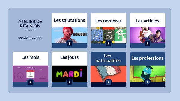 ATELIER DE RÉVISION | Genially
