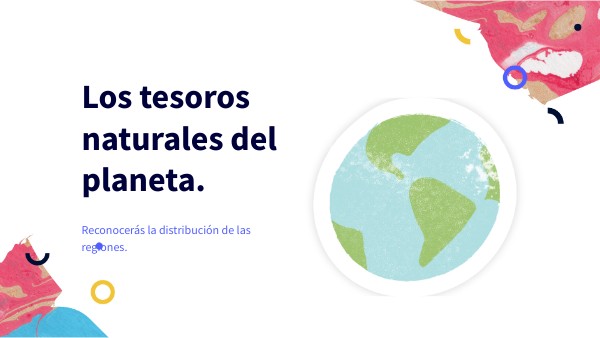 LOS TESOROS NATURALES DEL PLANETA