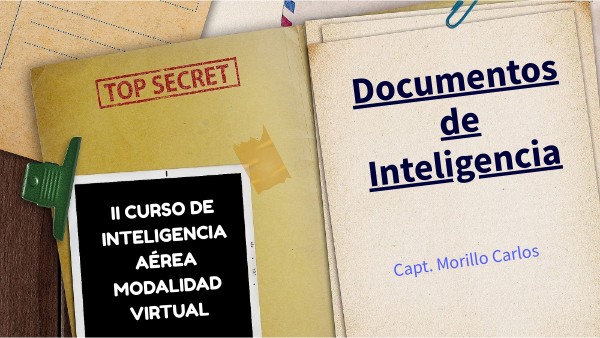 Documentos de Inteligencia