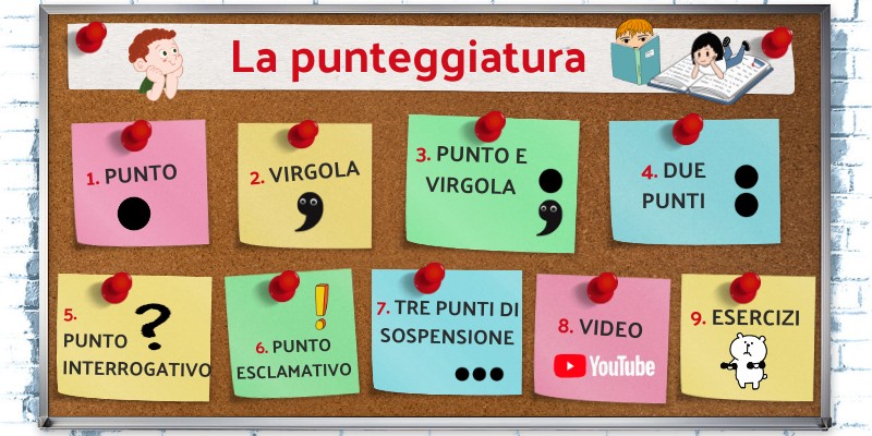 LA PUNTEGGIATURA | Genially