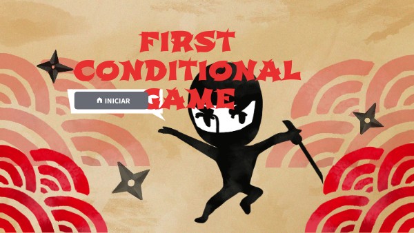 First conditional game | Genially