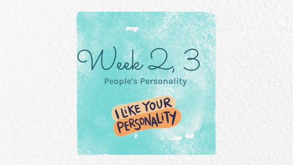 English II, ITM, week 1, 2 and 3 | Genially