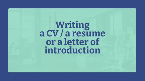 Lesson 1 Writing a CV resume - 07cad20a 5f43 4842 A18f 705ebd4f84cc 