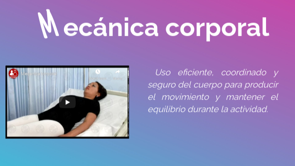 Infografía- Mecánica corporal | Genially