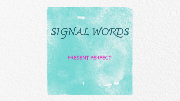 signal words