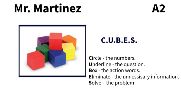 Mr. Martinez - Adventures in Math | Genially