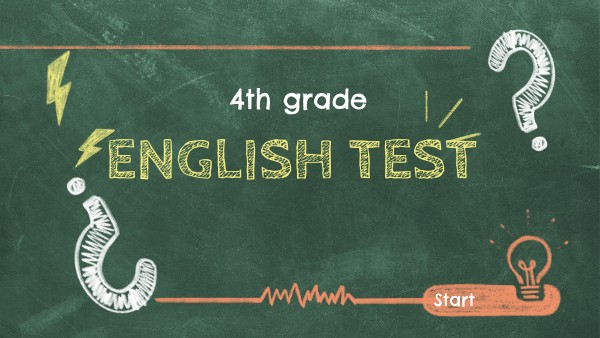 4th grade test | Genially