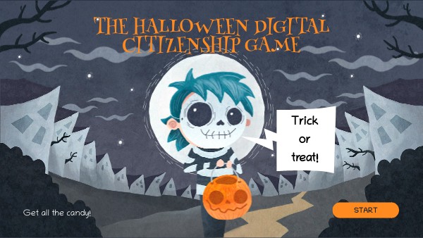 Halloween Digital Citizenship Game