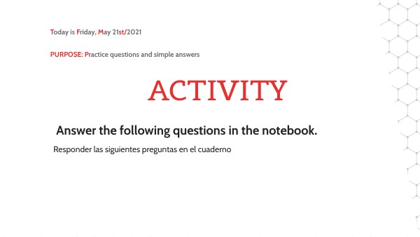 activity