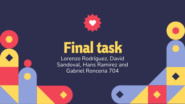 Final task Lorenzo, Hans, Sandoval and Ronceria 704 | Genially