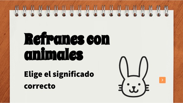 Refranes con animales