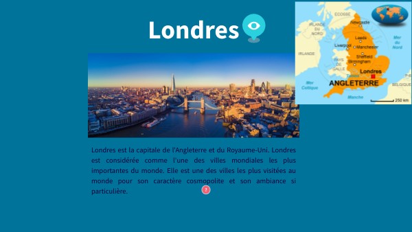 Etude de cas - Londres | Genially