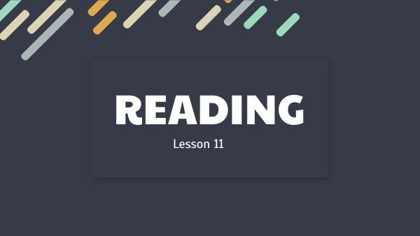 Lesson 11 | Genially