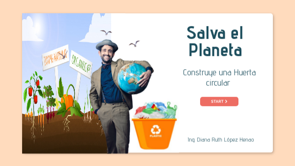 Construye una huerta circular | Genially
