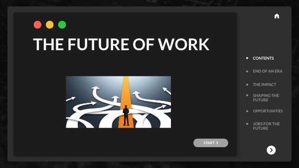 THE FUTURE OF WORK | Genially
