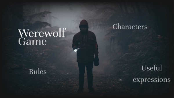 Werewolf Game | Genially