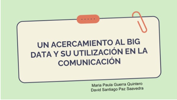 Big Data | Genially