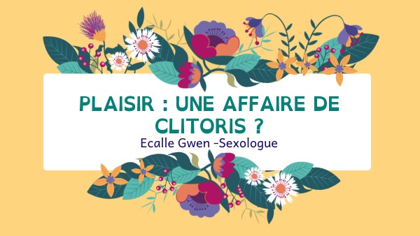 Plaisir et Clitoris