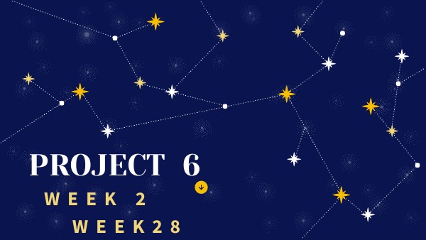 PROJECT 6 WEEK 2, 8TH BASIC EDUCATION