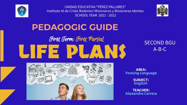 PEGAGOGIC GUIDE SECOND BGU | Genially