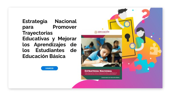 ESTRATEGIA NACIONAL PARA PROMOVER TRAYECTORIAS EDUCATIVAS
