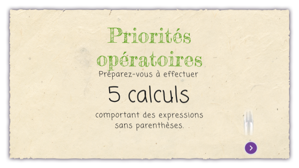 Priorités opératoires | Genially