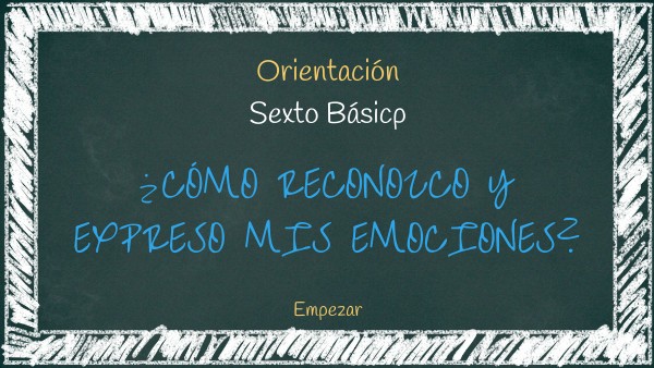 ¿Cómo reconozco y expreso mis emociones?