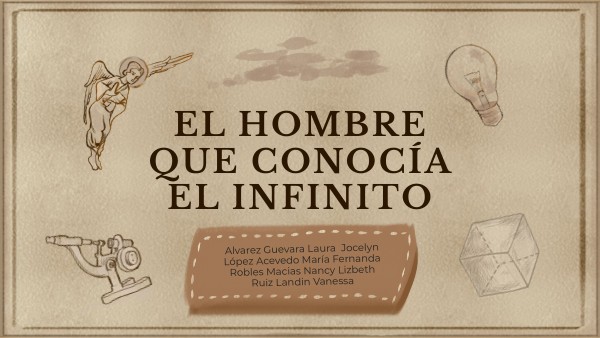 El hombre que conocía el infinito