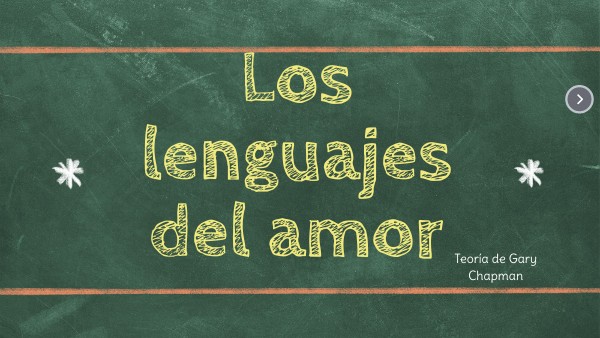 Apuntes los lenguajes del amor